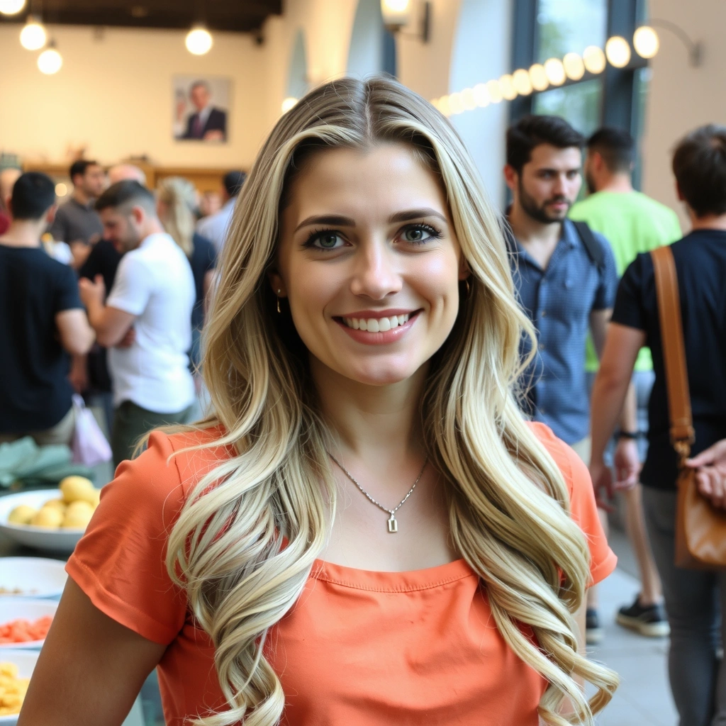 Portrait of Anna Horváth, Community Engagement Manager